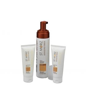 St. Moriz Metallic Advanced Pro Formula Tanning Set.