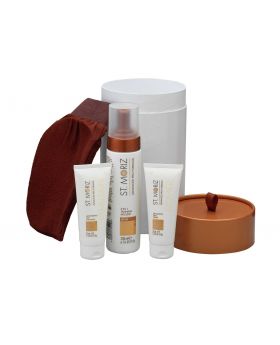 St. Moriz Metallic Advanced Pro Formula Tanning Set.